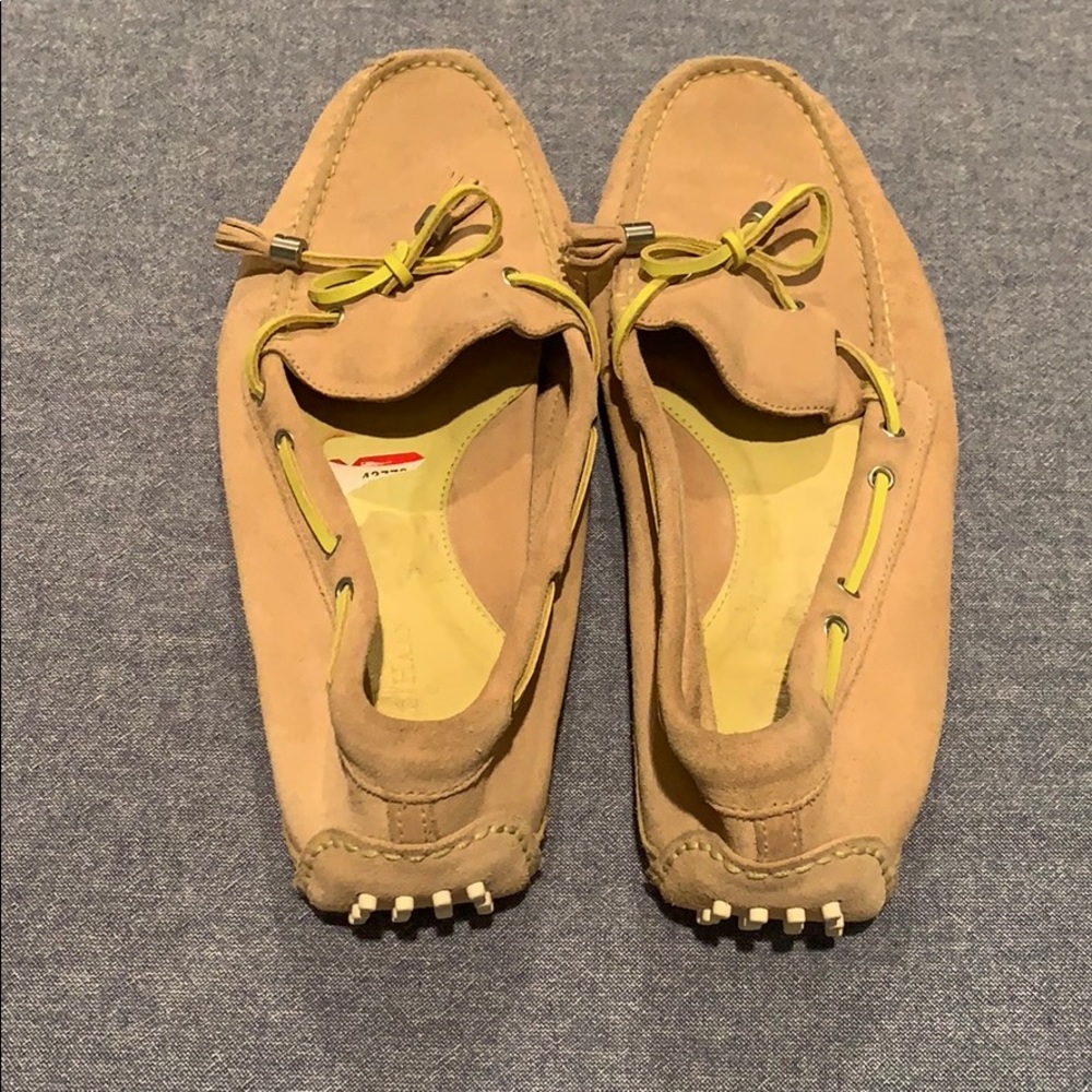 Suede moccasins